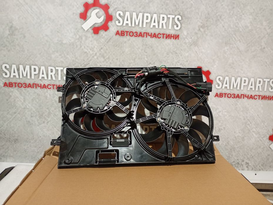 Volkswagen Tiguan 18+ диффузор в сборе