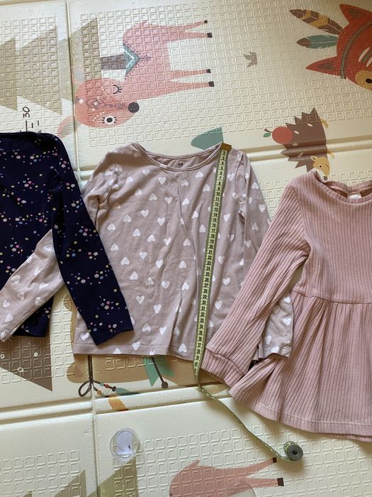 Пакет одягу 4-5р  реглан HM  104-110 туніка Next