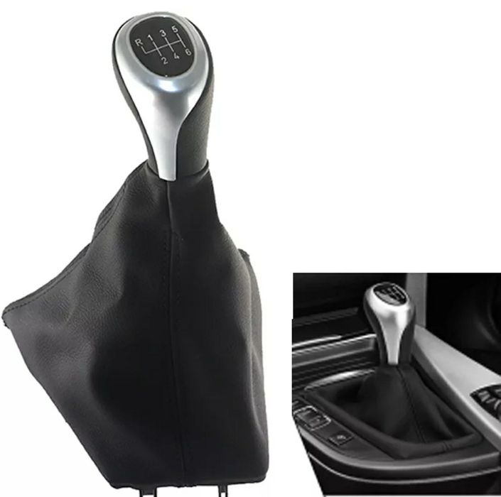 Alavanca BMW moca punho manete + fole mudanças F30/E90/E81 Serie 1/2/3