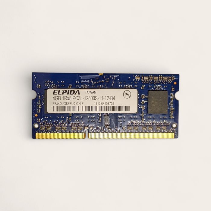 Оперативна пам'ять DDR3L 4GB PC3L-12800S Elpida для ноутбука