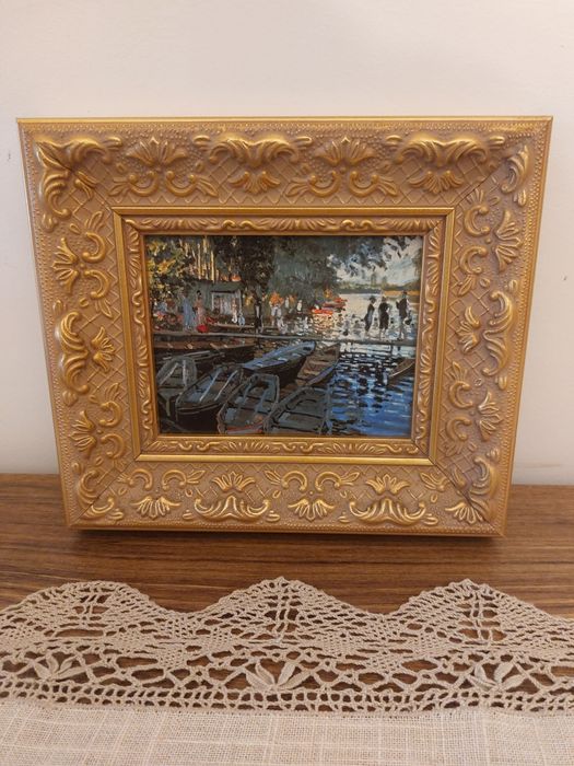 Miniatura réplica "La grenouillère" Monet