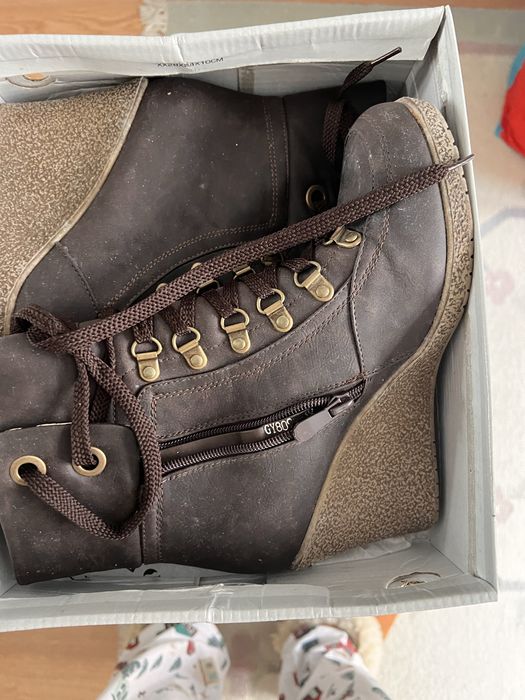 Botas 39 salto compensado