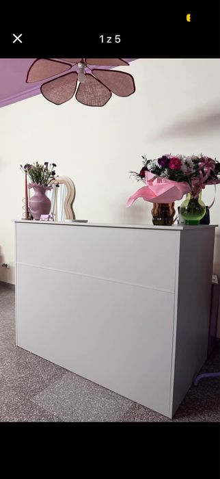 Lada recepcyjna recepcja rejestracja beauty salon kaszmir