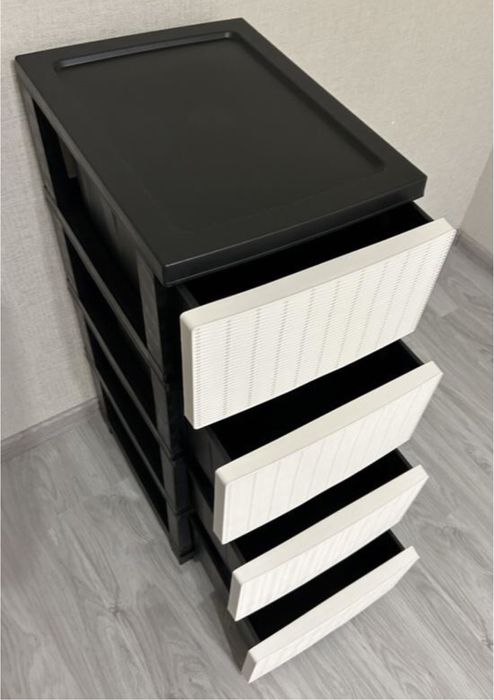 Комод пластиковый на разное количество ящиков, ящики для вещей игрушек