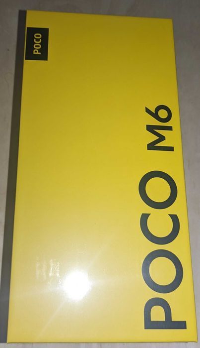 Smartphone POCO M6 6/128gb purple fioletowy telefon nowy zestaw folia