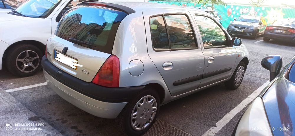 Clio 1.2 gasolina ano 2000