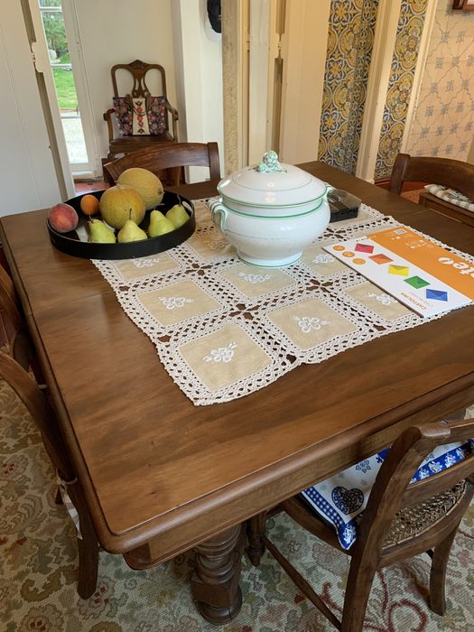 Conjunto de moveis de sala de jantar vintage