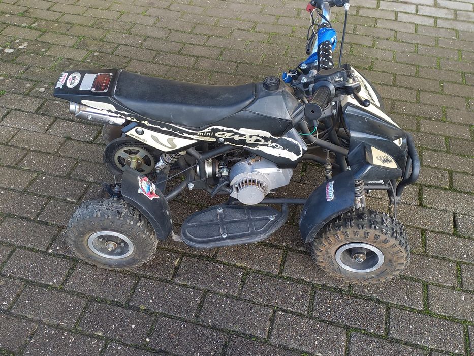Mini Quad Infantil 49cc a Gasolina (capacete inculido)