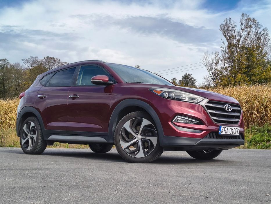 Hyundai Tucson Hyundai Tucson 2017  1.6 Turbo 177 KM – AWD, Infinity, biała skóra