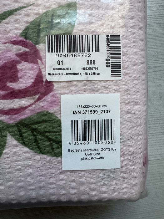 Komplet poscieli w kwiaty