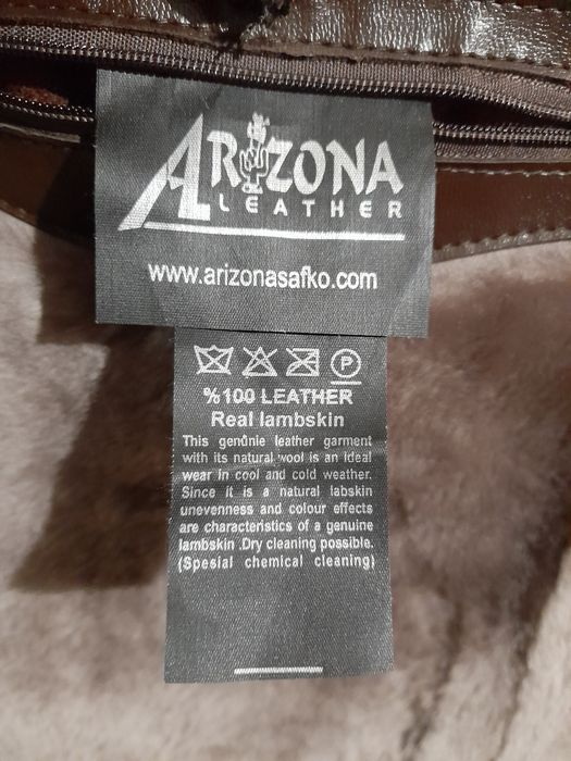 Arizona чоловіча зимова натуральна дублянка