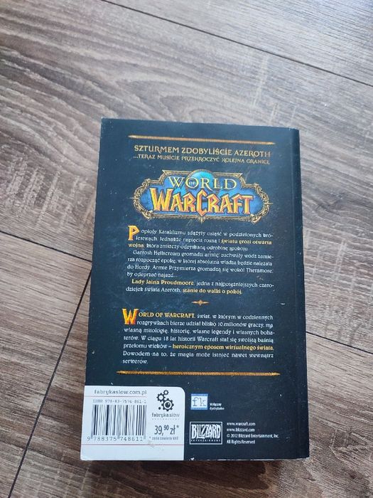 World of Warcraft Jaina Proudmoore Wichry Wojny Christie Golden