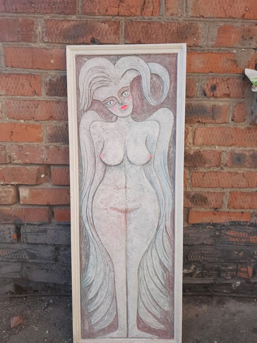 Декоративна рельєфна картина (барельєф) у рамці