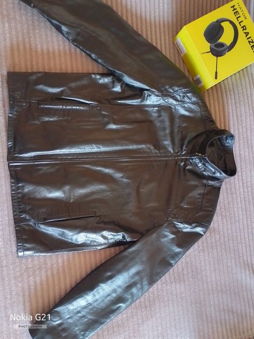 Куртка кожаная розмір 50