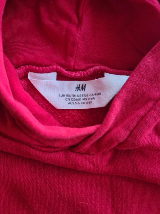 Bluza z mieszkiem wewnątrz, H&M, 110/116