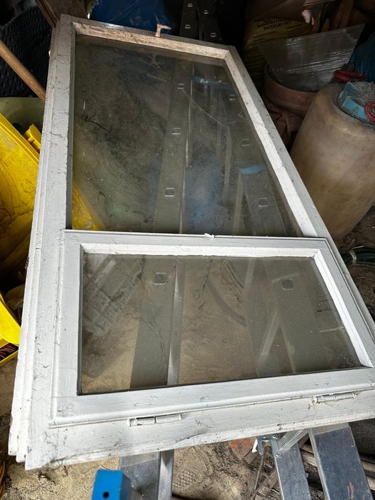 Okna używane na szklarnię, cieplarkę