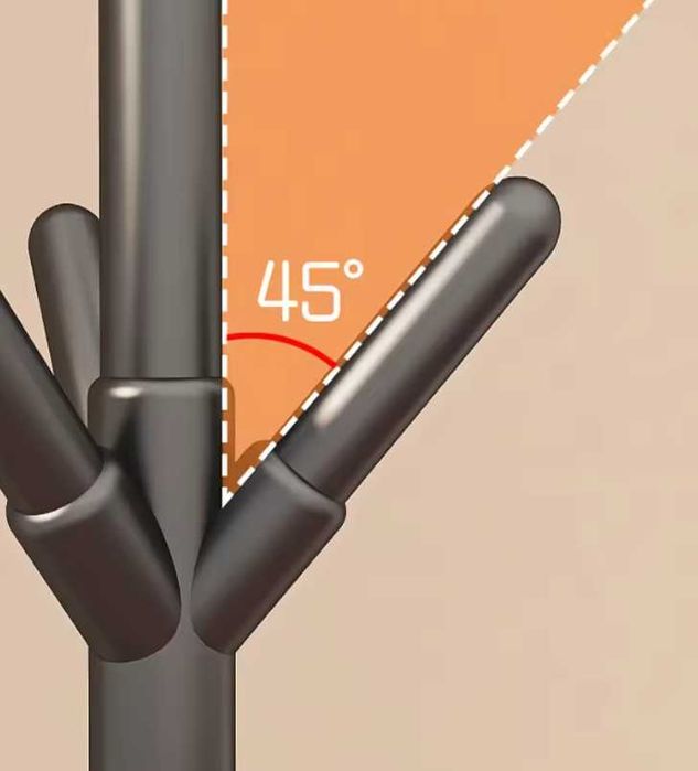 Cabide de pé gancho cabide de roupas para economizar espaço