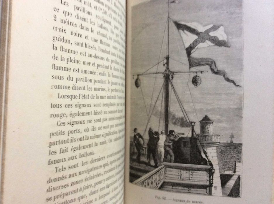 Les Phares ( Os faróis ) Léon Renard. Editora: Librairie Hachette et Cie, 1867, 1.ª edição