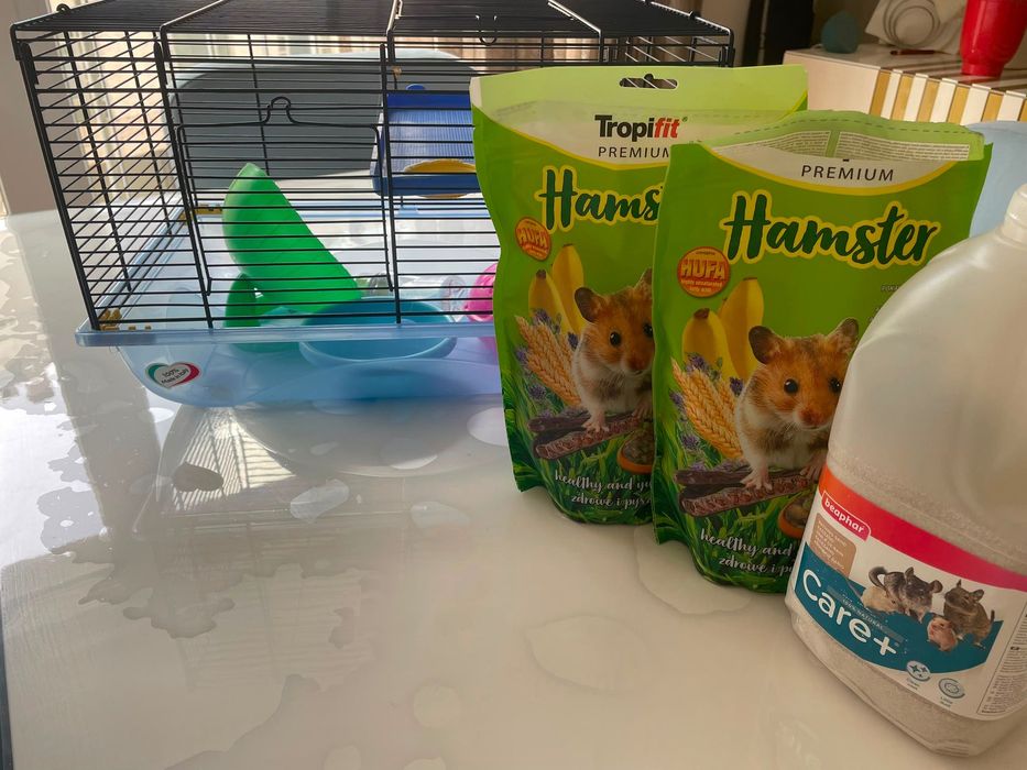Kit completo para hamster – tudo o que precisas num só conjunto!