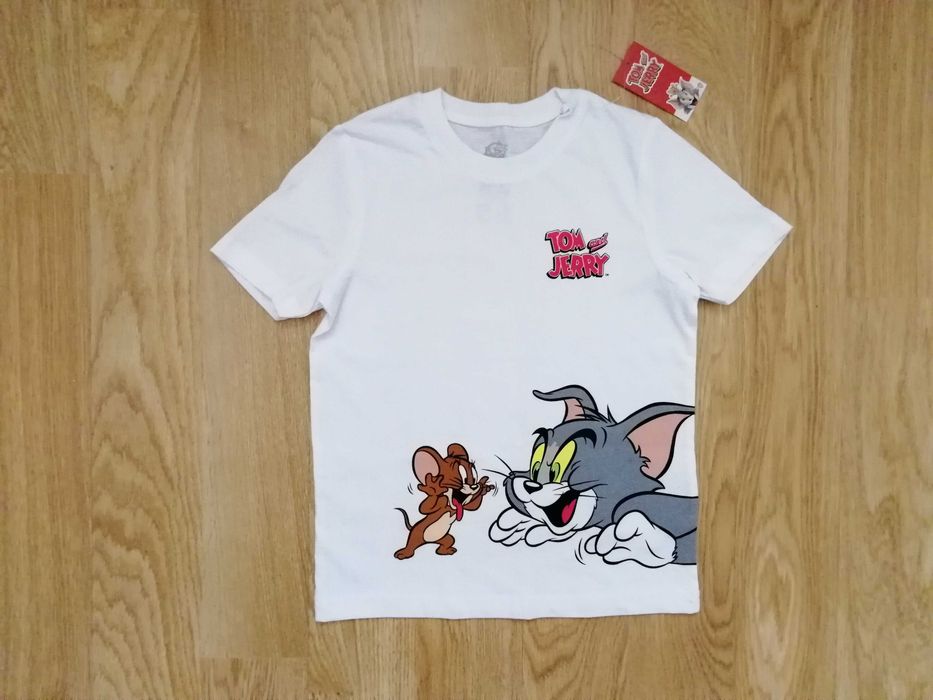 Koszulka Tom & Jerry. Nowa. 122 / 128cm.