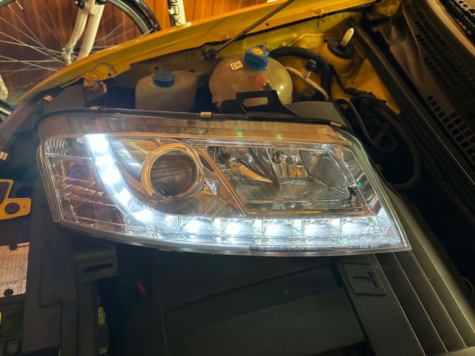 Fiat Stilo lampy przód przednie Sonar Daylight led soczewka 3d/3dzwi