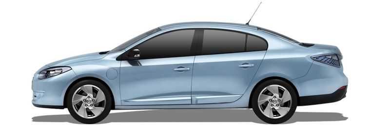 Bagażnik Dachowy RENAULT Fluence Sedan 2009 do 2016 belki relingi dach