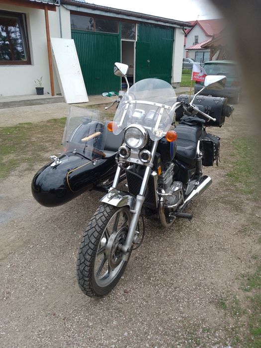 Kawasaki Vulkan 500 z wózkiem lub bez.