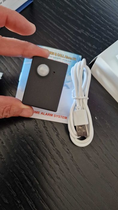 Sensor aviso de movimento cevadouros escuta som ambiente GSM Telemovel64354204965633122