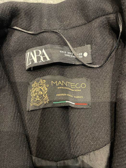 Пальто Zara manteco s розмір