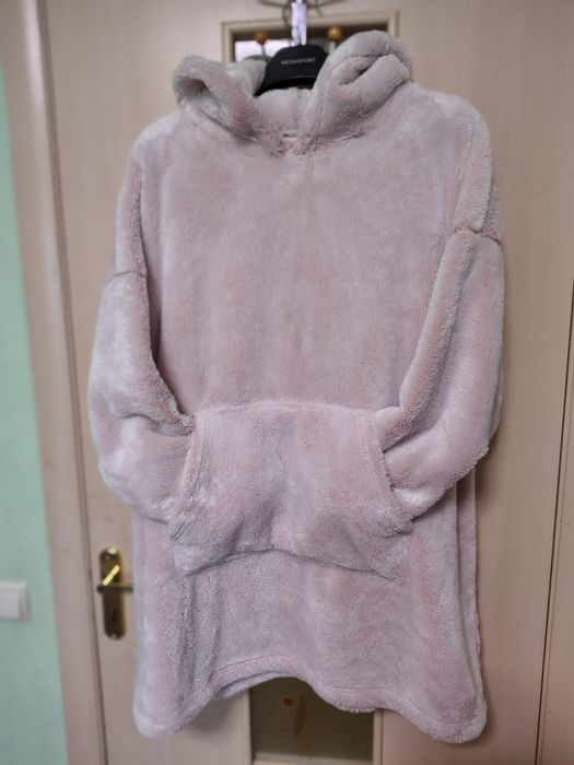 Халат худи плед ОГ 150см