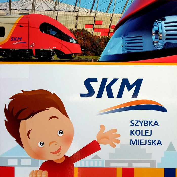 478 Kolorowanka SKM Szybka Kolej Miejska
