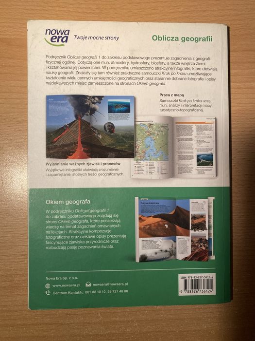 Podrecznik do geografii "Oblicza geografii 1" zakres podstawowy