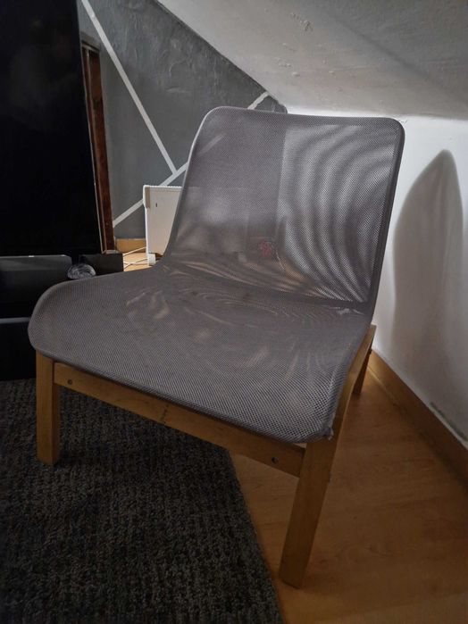 Cadeirao cinza ikea