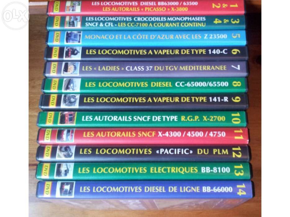 DVDs about Trains "Collection: Locovideo"