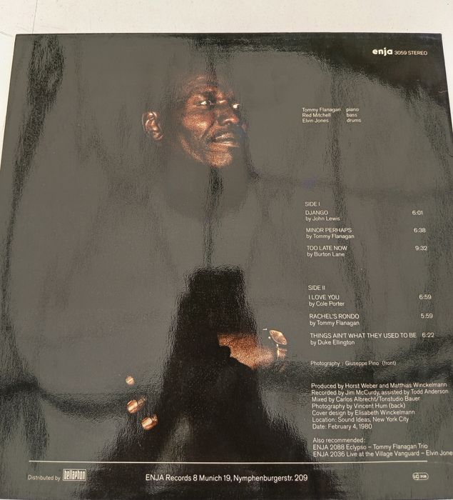 Płyta winylowa elvin Jones autografy