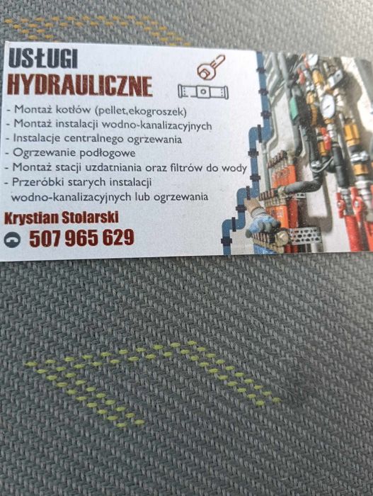 Hydraulik ogrzewania podłogowe. Wodno kanalizacyjne