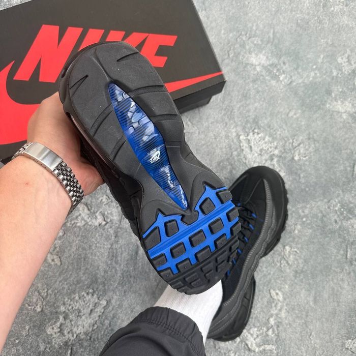 Nike Air Max 95 Black-Royal blue