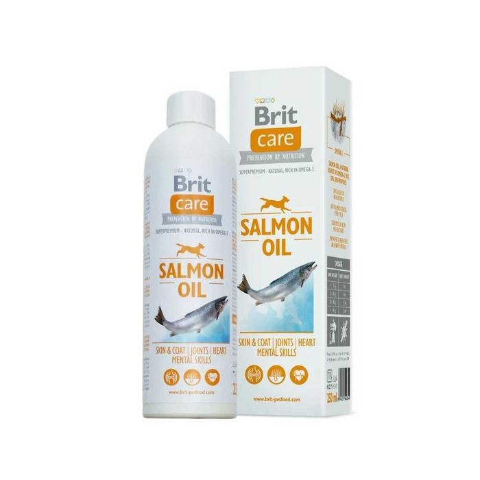 Brit Care Salmon Oil Масло лосося для собак 500мл