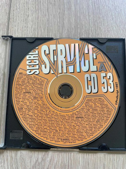 Secret Service CD 53 A+B | StarCraft, Quake II, Actua Soccer 2