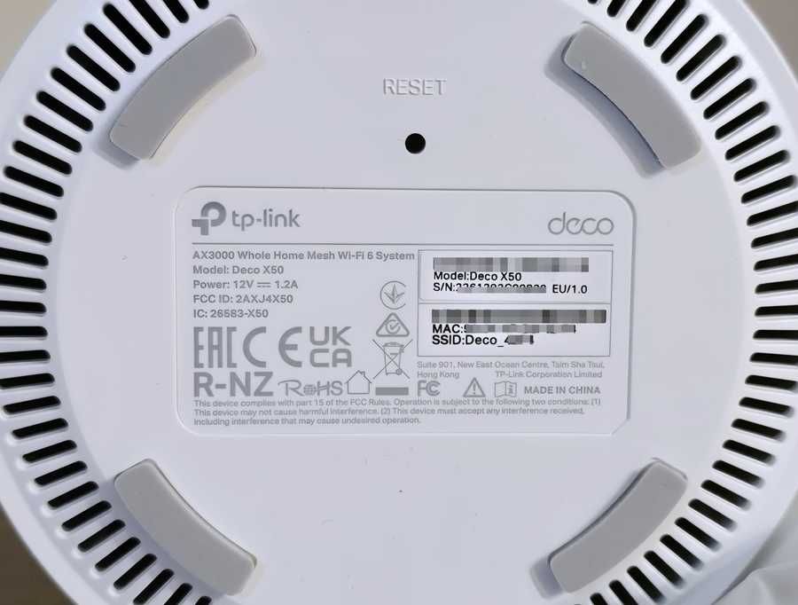 2x TP-Link Deco X50 AX3000 - Wi-Fi 6 Mesh (Novo)