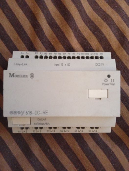 CPU Модуль розширення Moeller easy 618-DC-RE модуль плк контроллер