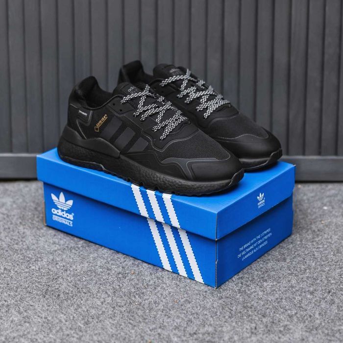 Кросівки Adidas Nite Jogger Gore-Tex Black premium