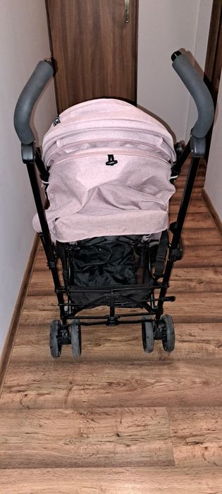 Wózek spacerowy KinderKraft Siesta różowy używany