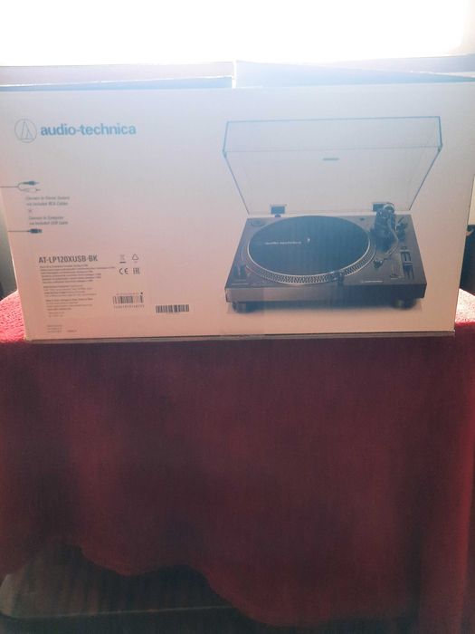 Gira-discos Audio-Technica AT-LP120XUSB