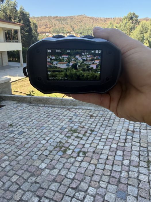 Binoculos de visao noturna 4k com tela