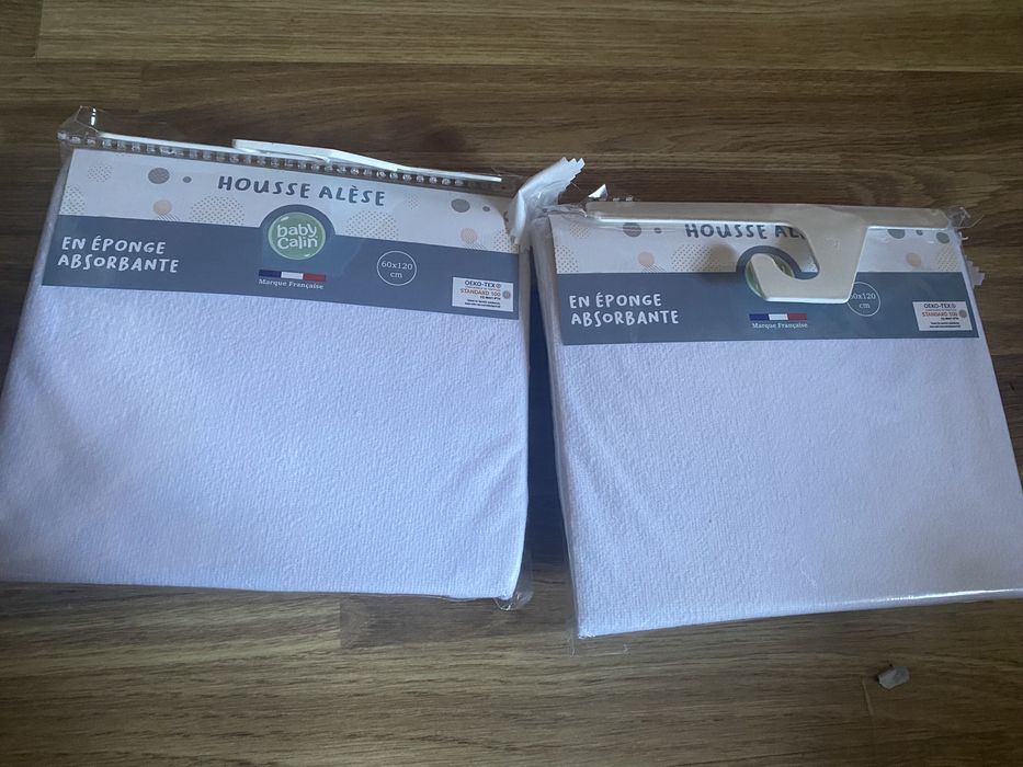 Новая непромокаемая простынь 60*120 наматрасник