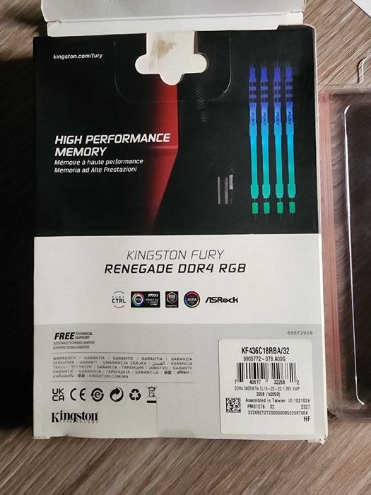Kingston FURY Renegade RGB DDR4