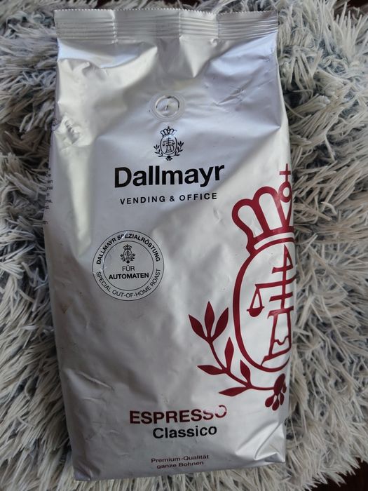 Dallmayr espresso 1000g 1 kg kawa ziarnista do ekspresu