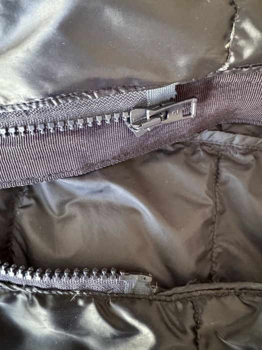 Płaszcz kurtka długa puchowa marki Massimo Dutti rozmiar 36 granatowa