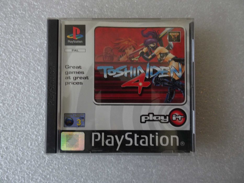 Jogo Playstation 1 - PS1 - Toshinden 4